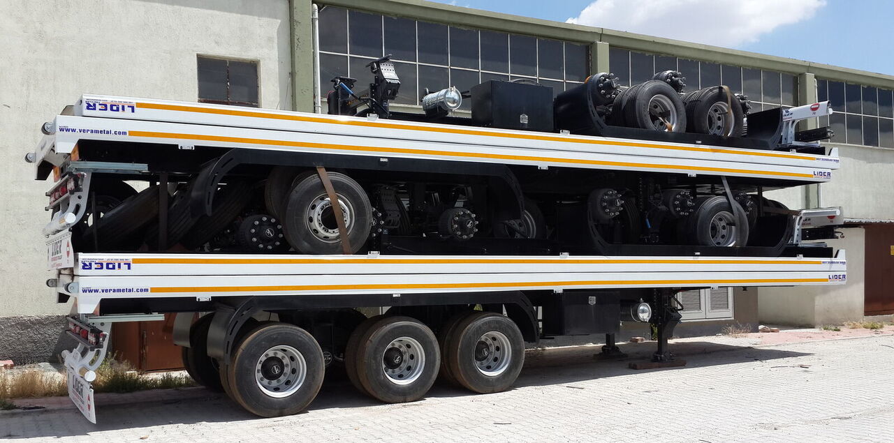 LIDER 2024 MODEL NEW DIRECTLY FROM MANUFACTURER FACTORY AVAILABLE READY - Semi-remorque porte-conteneur/ Caisse mobile: photos 2 LIDER 2024 MODEL NEW DIRECTLY FROM MANUFACTURER FACTORY AVAILABLE READY - Semi-remorque porte-conteneur/ Caisse mobile: photos 2