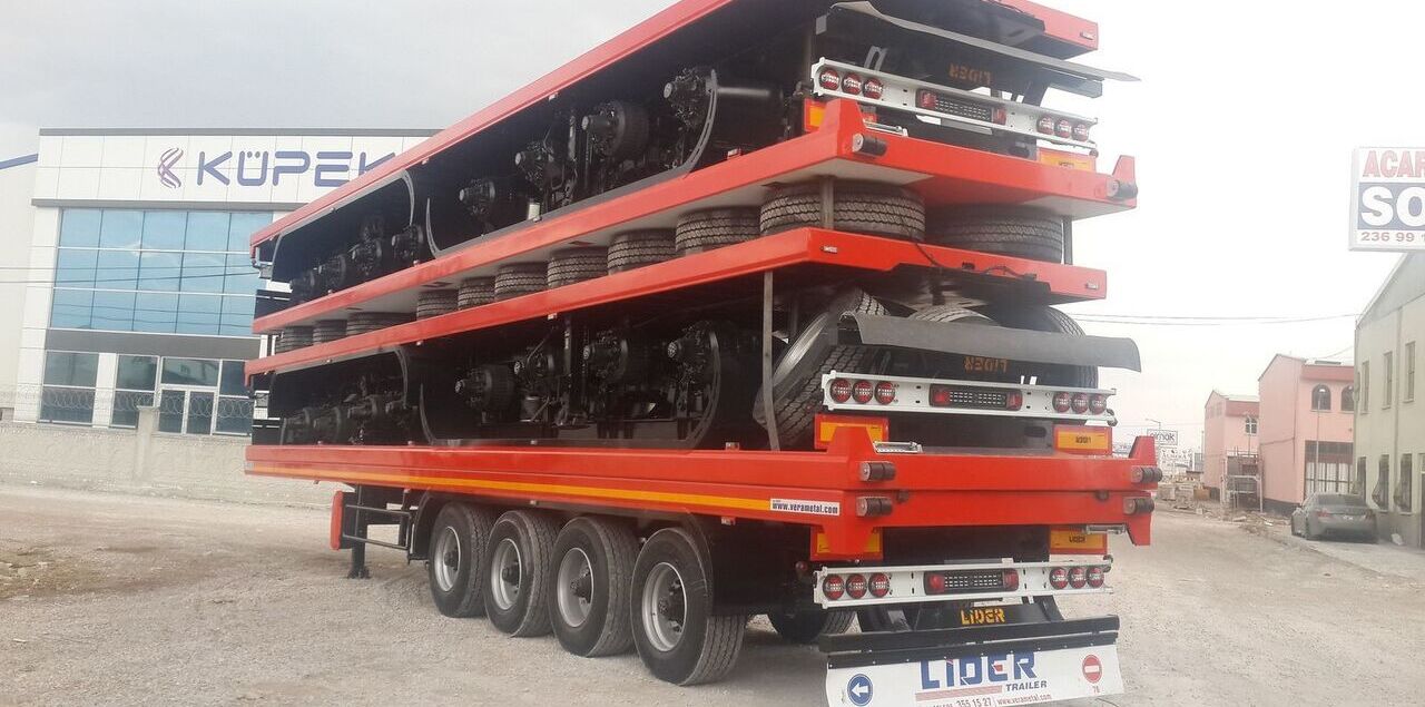 LIDER 2024 YEAR NEW TRAILER FOR SALE (MANUFACTURER COMPANY) - Remorque plateau: photos 1 LIDER 2024 YEAR NEW TRAILER FOR SALE (MANUFACTURER COMPANY) - Remorque plateau: photos 1