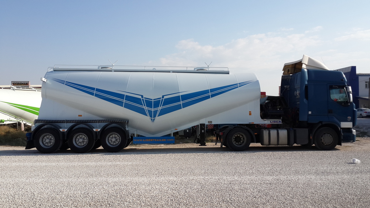Semi-remorque citerne pour transport de ciment neuf LIDER 2025  MODEL NEW CEMENT TANKER: photos 10