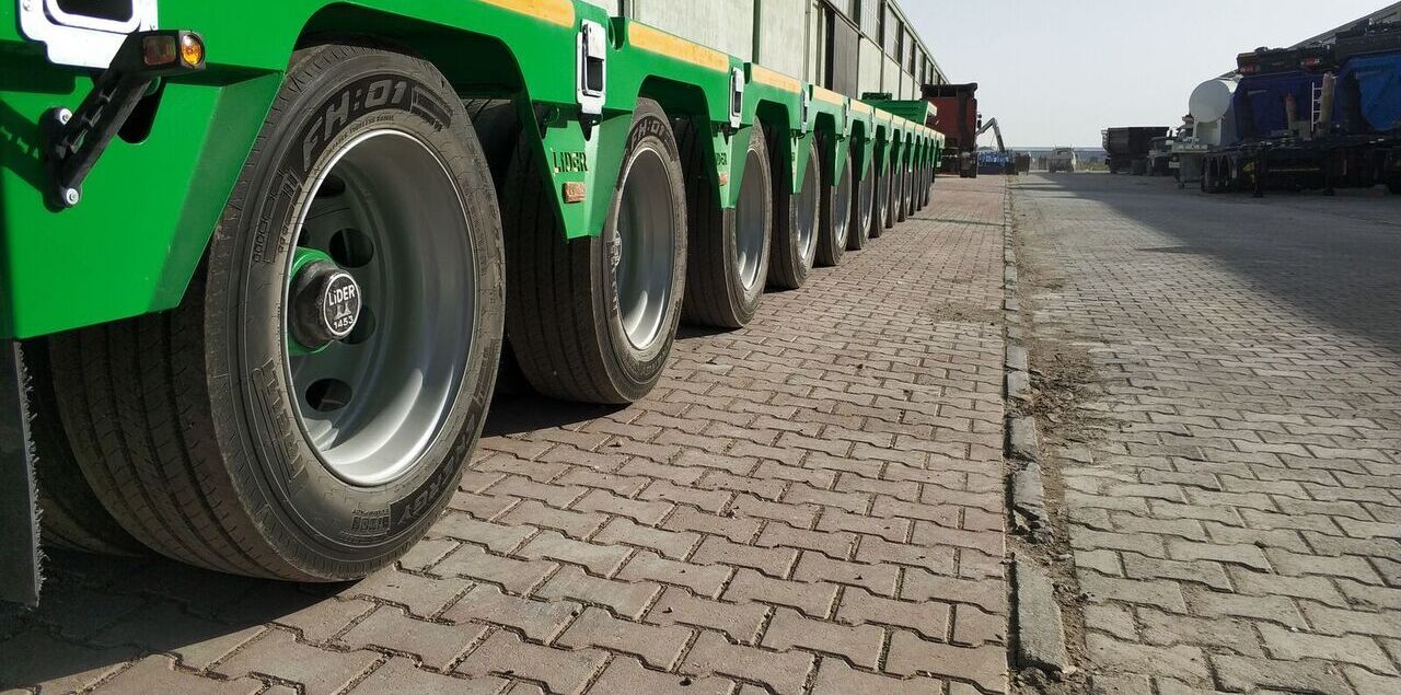 LIDER 2025 Model 200 TONS CAPACITY New Productions Directly From Manufacture - Semi-remorque surbaissé: photos 4 LIDER 2025 Model 200 TONS CAPACITY New Productions Directly From Manufacture - Semi-remorque surbaissé: photos 4