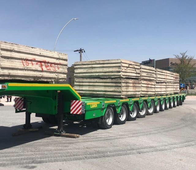 LIDER 2025 Model 200 TONS CAPACITY New Productions Directly From Manufacture - Semi-remorque surbaissé: photos 1 LIDER 2025 Model 200 TONS CAPACITY New Productions Directly From Manufacture - Semi-remorque surbaissé: photos 1