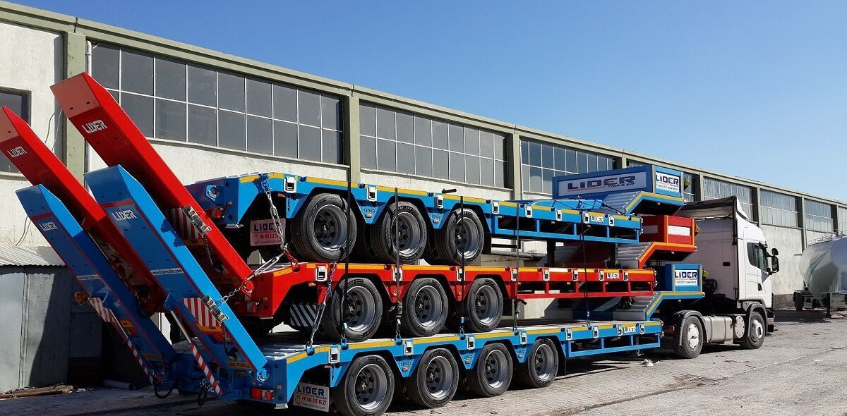 LIDER 2025 NEW from manufacturer READY IN STOCK - Semi-remorque surbaissé: photos 3 LIDER 2025 NEW from manufacturer READY IN STOCK - Semi-remorque surbaissé: photos 3