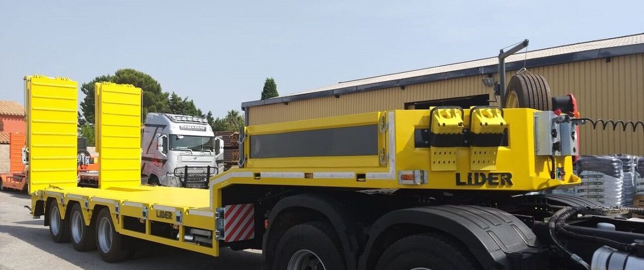 LIDER 2025 READY IN STOCK 50 TONS CAPACITY LOWBED - Semi-remorque surbaissé: photos 5 LIDER 2025 READY IN STOCK 50 TONS CAPACITY LOWBED - Semi-remorque surbaissé: photos 5