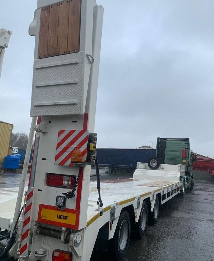 Semi-remorque surbaissé neuf LIDER 2025 YEAR NEW LOWBED TRAILER FOR SALE (MANUFACTURER COMPANY): photos 7
