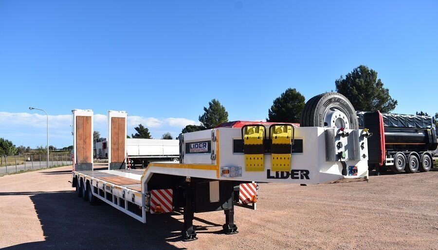 Semi-remorque surbaissé neuf LIDER 2025 YEAR NEW LOWBED TRAILER FOR SALE (MANUFACTURER COMPANY): photos 11