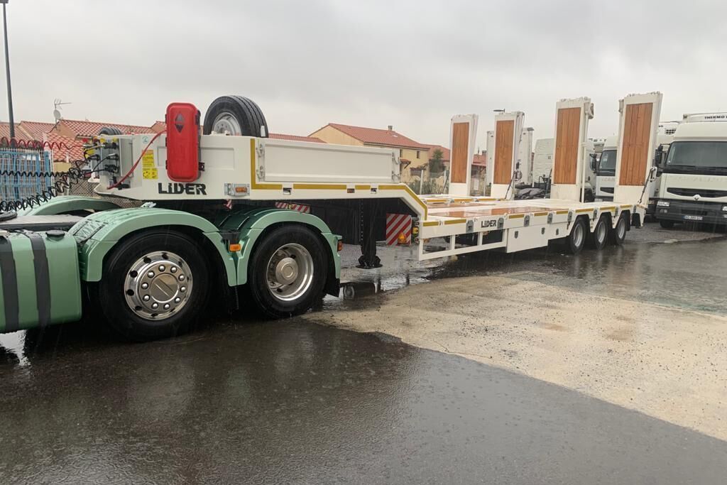 Semi-remorque surbaissé neuf LIDER 2025 YEAR NEW LOWBED TRAILER FOR SALE (MANUFACTURER COMPANY): photos 8