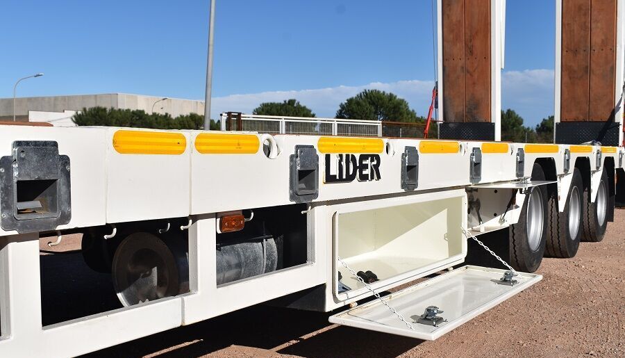 Semi-remorque surbaissé neuf LIDER 2025 YEAR NEW LOWBED TRAILER FOR SALE (MANUFACTURER COMPANY): photos 14