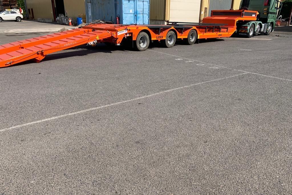 LIDER 2025 YEAR NEW LOWBED TRAILER FOR SALE (MANUFACTURER COMPANY) - Semi-remorque surbaissé: photos 2 LIDER 2025 YEAR NEW LOWBED TRAILER FOR SALE (MANUFACTURER COMPANY) - Semi-remorque surbaissé: photos 2