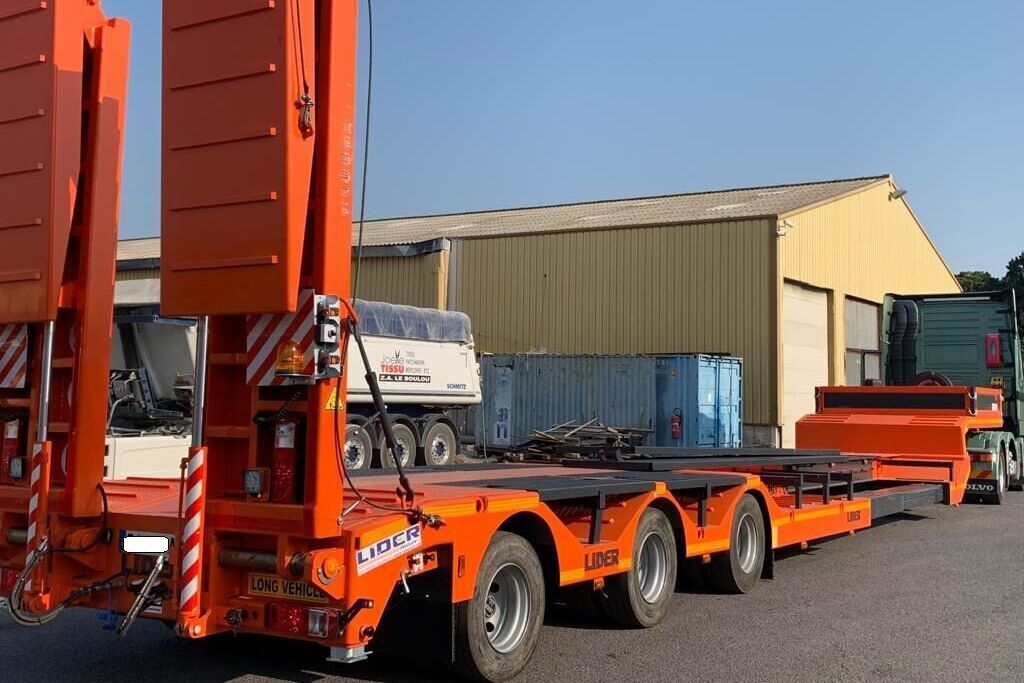 LIDER 2025 YEAR NEW LOWBED TRAILER FOR SALE (MANUFACTURER COMPANY) - Semi-remorque surbaissé: photos 1 LIDER 2025 YEAR NEW LOWBED TRAILER FOR SALE (MANUFACTURER COMPANY) - Semi-remorque surbaissé: photos 1