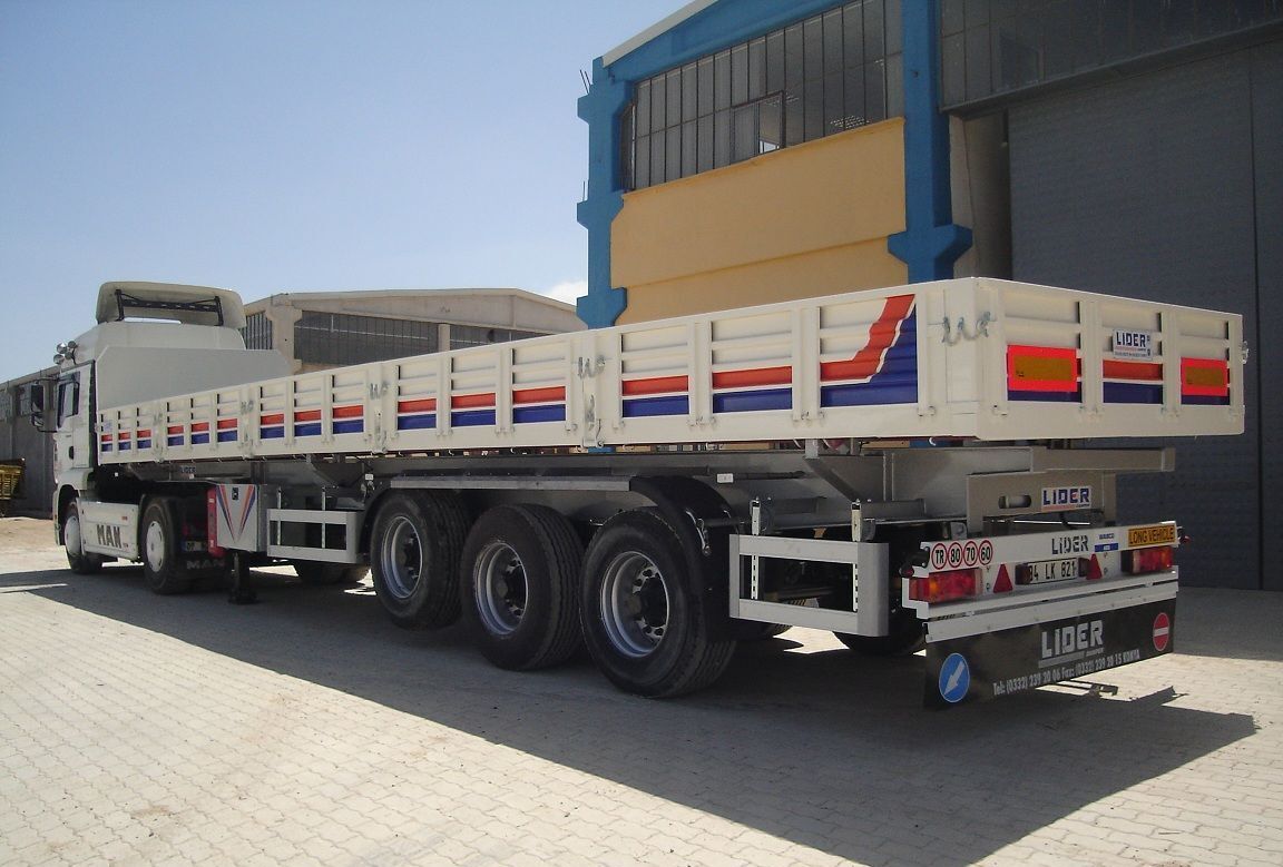 LIDER 2025 YEAR NEW TRAILER FOR SALE (MANUFACTURER COMPANY) - Remorque plateau: photos 2 LIDER 2025 YEAR NEW TRAILER FOR SALE (MANUFACTURER COMPANY) - Remorque plateau: photos 2
