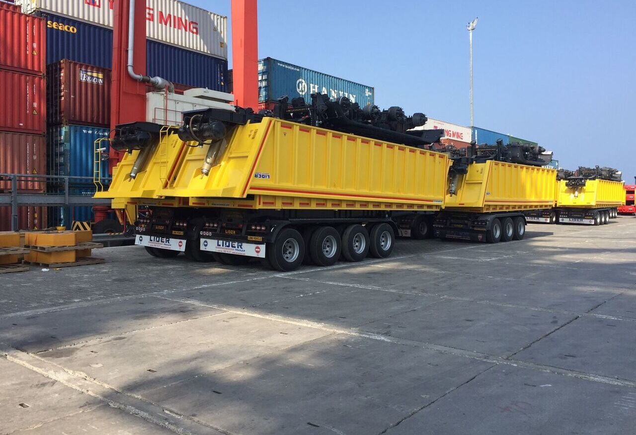 LIDER 2025 new dumper from manufacturer company LIDER TRAILER - Semi-remorque benne: photos 1 LIDER 2025 new dumper from manufacturer company LIDER TRAILER - Semi-remorque benne: photos 1