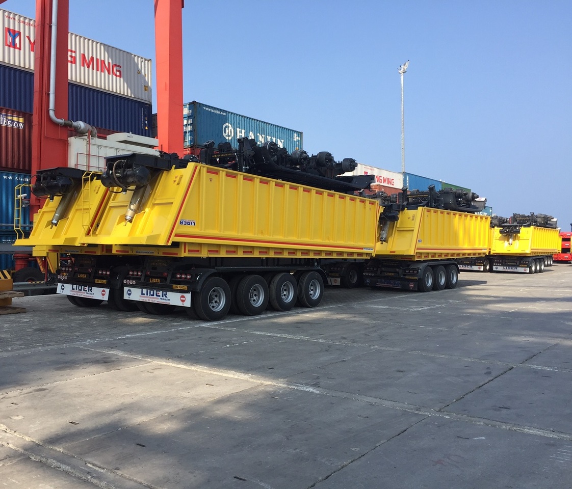 LIDER 2025 new dumper from manufacturer company LIDER TRAILER - Semi-remorque benne: photos 4 LIDER 2025 new dumper from manufacturer company LIDER TRAILER - Semi-remorque benne: photos 4