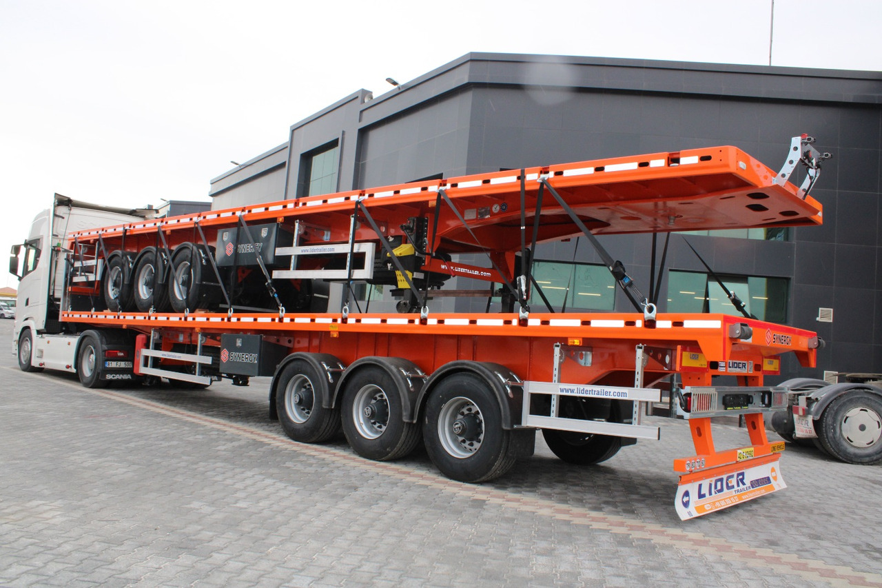 LIDER NEW 2024 MODELNEW READY IN STOCKS From MANUFACTURER STOCK - Semi-remorque plateau: photos 3 LIDER NEW 2024 MODELNEW READY IN STOCKS From MANUFACTURER STOCK - Semi-remorque plateau: photos 3