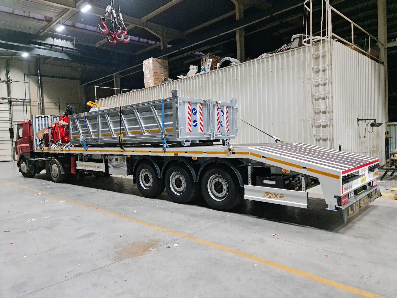 Benne pour poids lourds pour transport de containers neuf LIDER NEW 2025 MODELS YEAR (MANUFACTURER COMPANY LIDER TRAILER: photos 19