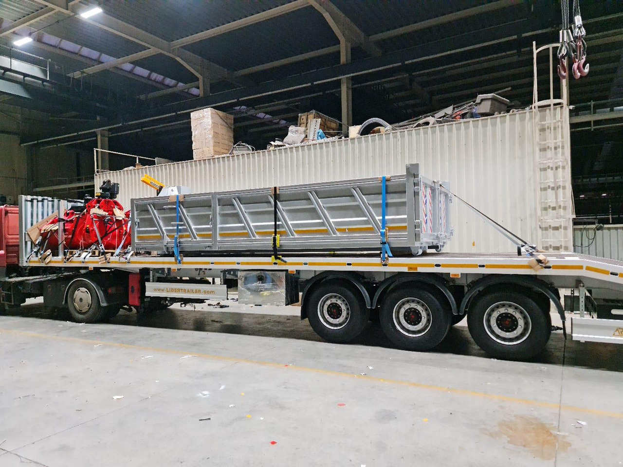 Benne pour poids lourds pour transport de containers neuf LIDER NEW 2025 MODELS YEAR (MANUFACTURER COMPANY LIDER TRAILER: photos 21