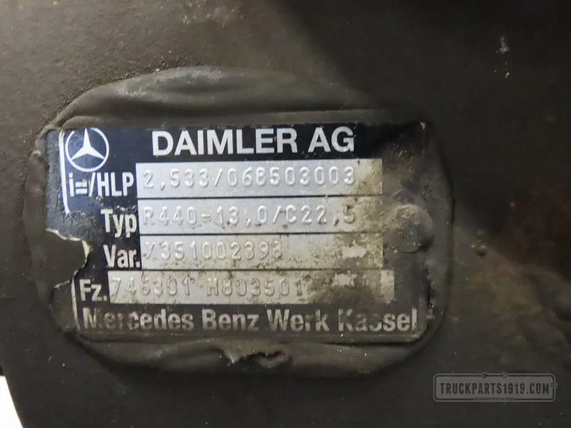 Mercedes-Benz A 0003504303 | Differentieel R440 R=2.533 - Différentiel pour Camion: photos 3 Mercedes-Benz A 0003504303 | Differentieel R440 R=2.533 - Différentiel pour Camion: photos 3