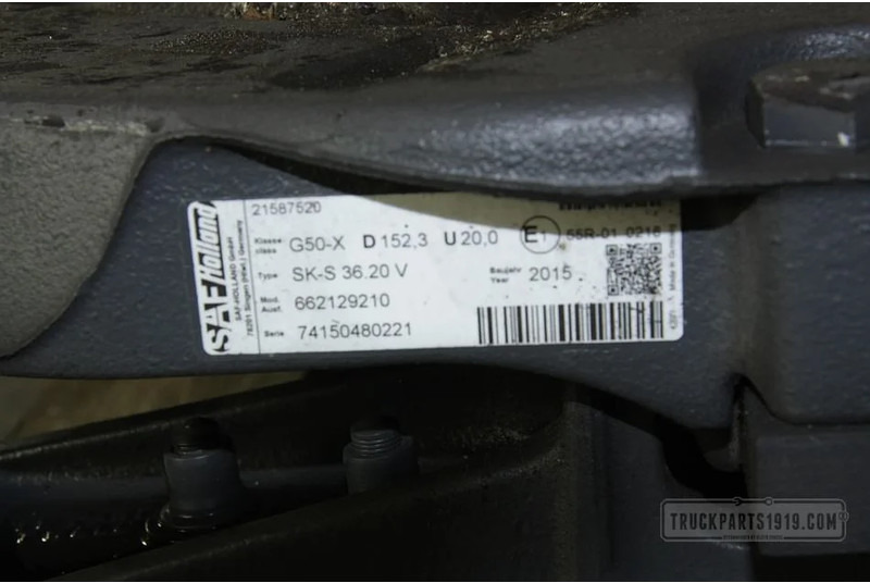 SAF SK-S 36.20V Body & Chassis Parts Koppelschotel SK-S 36.20V - Frame/ Châssis pour Camion: photos 2 SAF SK-S 36.20V Body & Chassis Parts Koppelschotel SK-S 36.20V - Frame/ Châssis pour Camion: photos 2