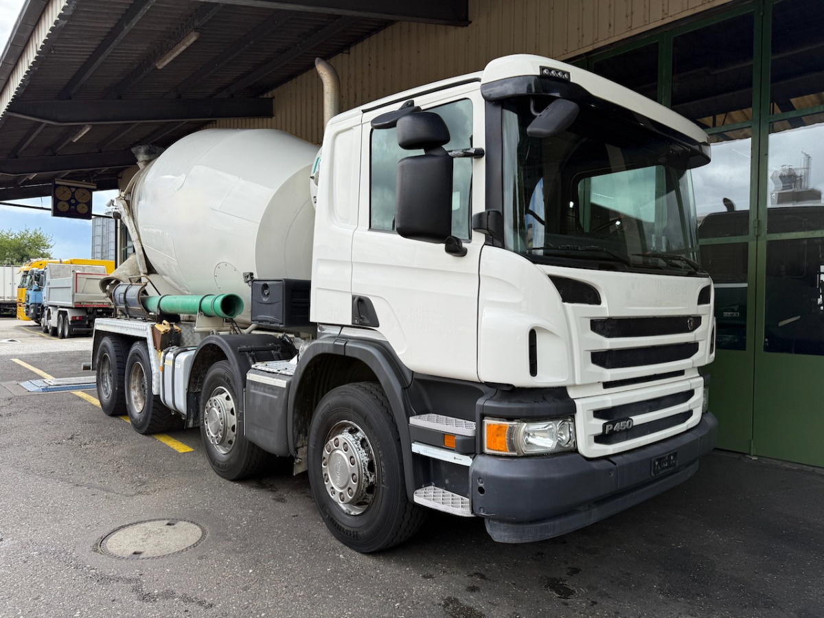 SCANIA P450 8x4 - Camion malaxeur: photos 1 SCANIA P450 8x4 - Camion malaxeur: photos 1