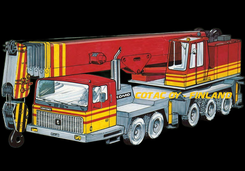 Lokomo A 370 N - Grue mobile: photos 1 Lokomo A 370 N - Grue mobile: photos 1
