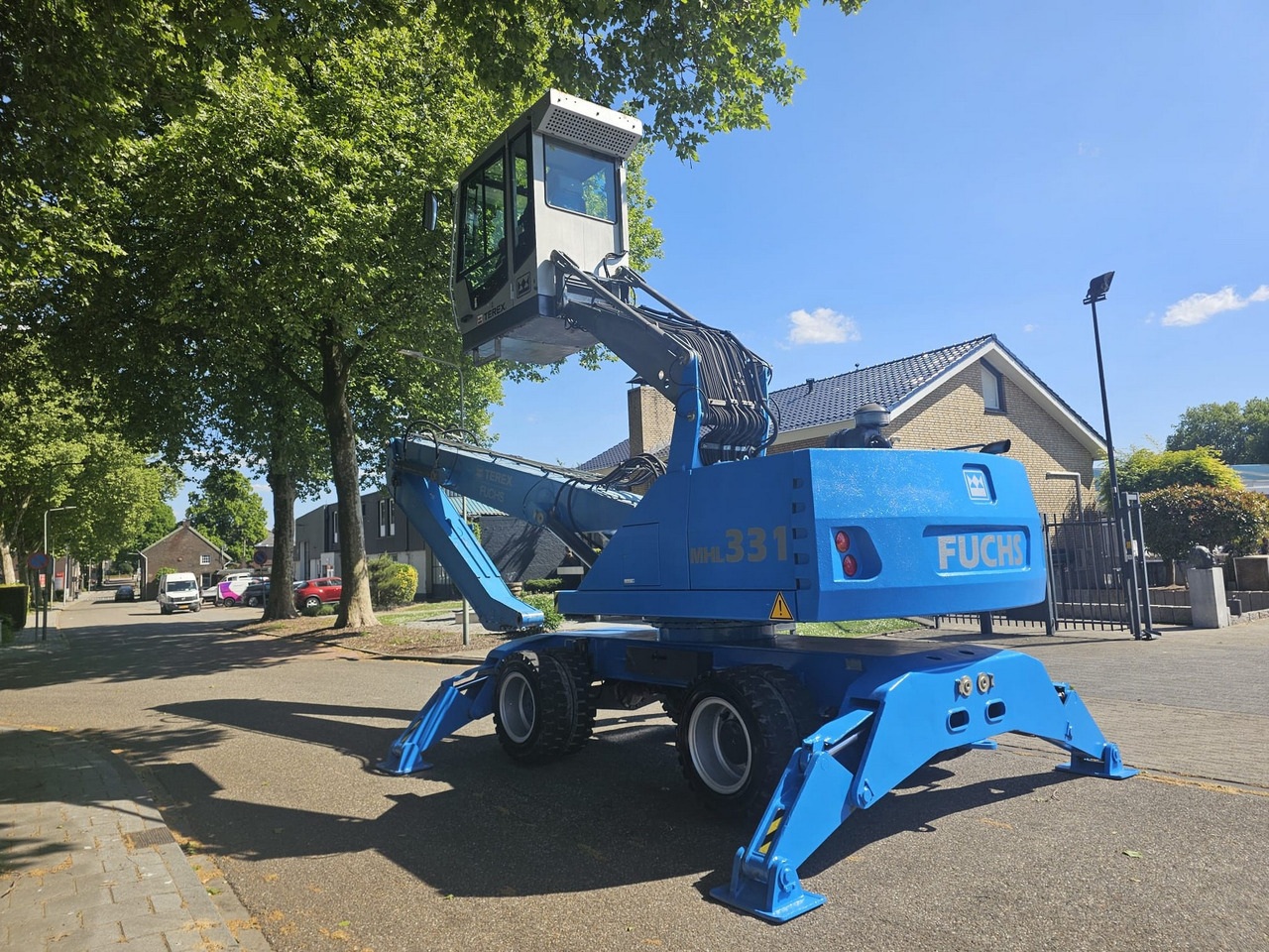 Fuchs MHL 331 Material Handler - Pelle de manutention: photos 4 Fuchs MHL 331 Material Handler - Pelle de manutention: photos 4
