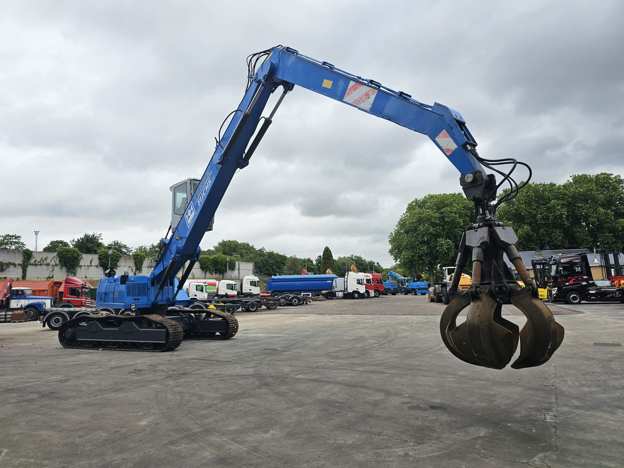 Fuchs RHL 350 Materialhandler With Adjustable Tracks - Pelle de manutention: photos 2 Fuchs RHL 350 Materialhandler With Adjustable Tracks - Pelle de manutention: photos 2