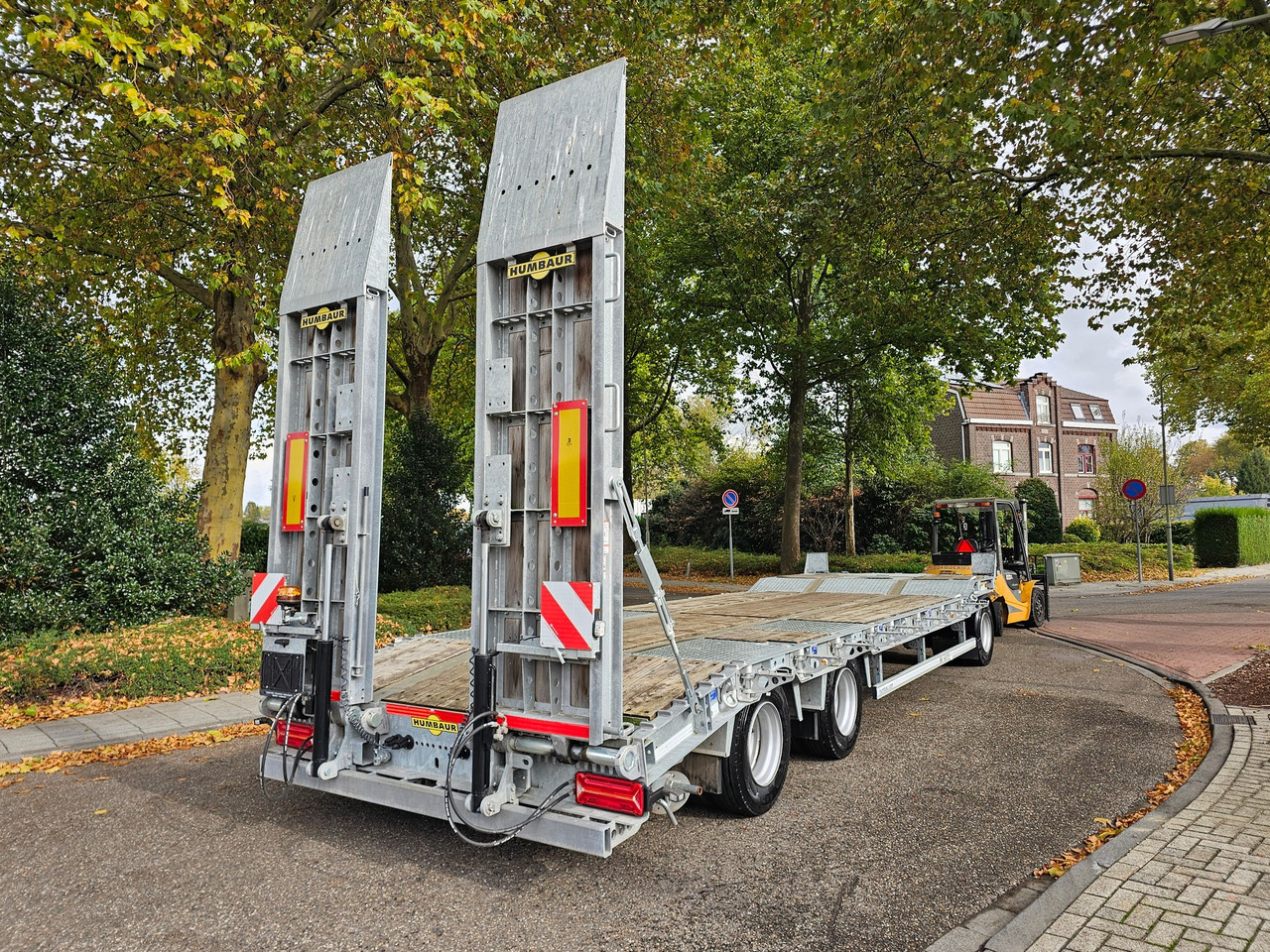 Humbauer HTD30 With Hydraulic Ramps - Remorque porte-engin surbaissée: photos 2 Humbauer HTD30 With Hydraulic Ramps - Remorque porte-engin surbaissée: photos 2