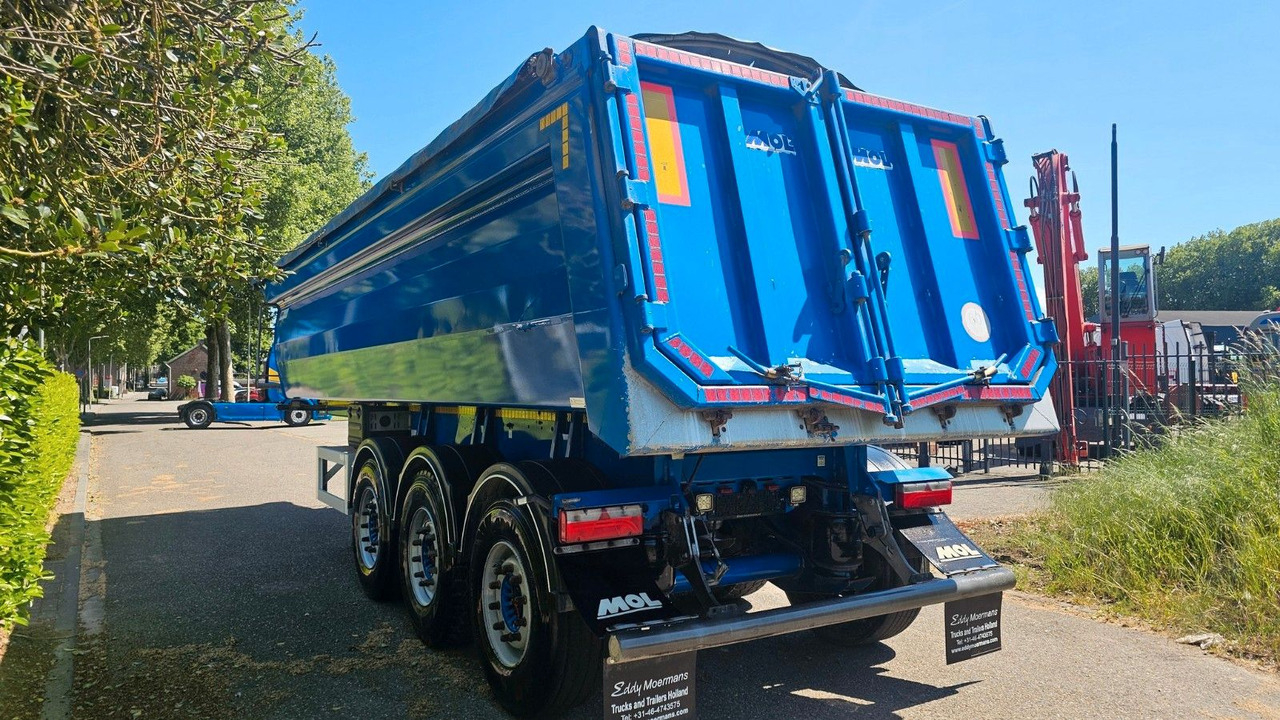 MOL KO225 Stahl Chassis / Alu Mulde - Semi-remorque benne: photos 2 MOL KO225 Stahl Chassis / Alu Mulde - Semi-remorque benne: photos 2