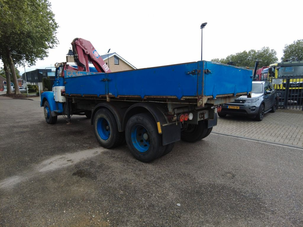 Scania 86 6x2 - Camion grue, Camion plateau: photos 4 Scania 86 6x2 - Camion grue, Camion plateau: photos 4