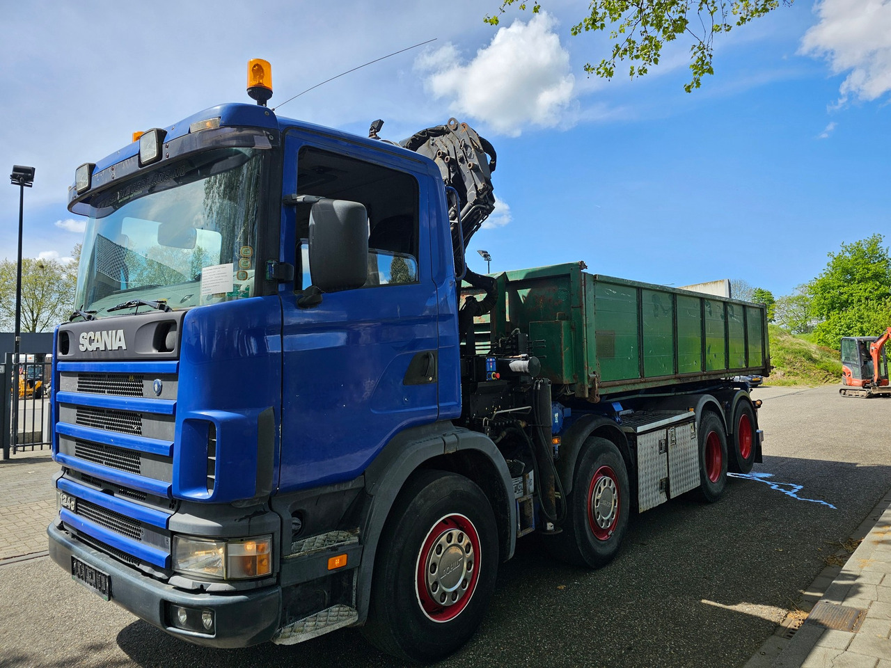 Scania R 124G 420 8x2 - Camion grue: photos 3 Scania R 124G 420 8x2 - Camion grue: photos 3
