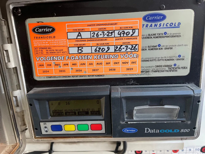 Semi-remorque frigorifique Krone Koeler 3 Asser met laadklep. Komt nog binnen: photos 14 Semi-remorque frigorifique Krone Koeler 3 Asser met laadklep. Komt nog binnen: photos 14