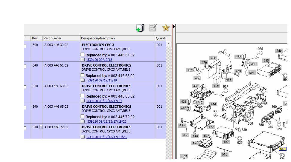 DRIVE CONTROL CPC3 ELECTRONICS ACTROS MP4 - Bloc de gestion pour Camion: photos 5 DRIVE CONTROL CPC3 ELECTRONICS ACTROS MP4 - Bloc de gestion pour Camion: photos 5