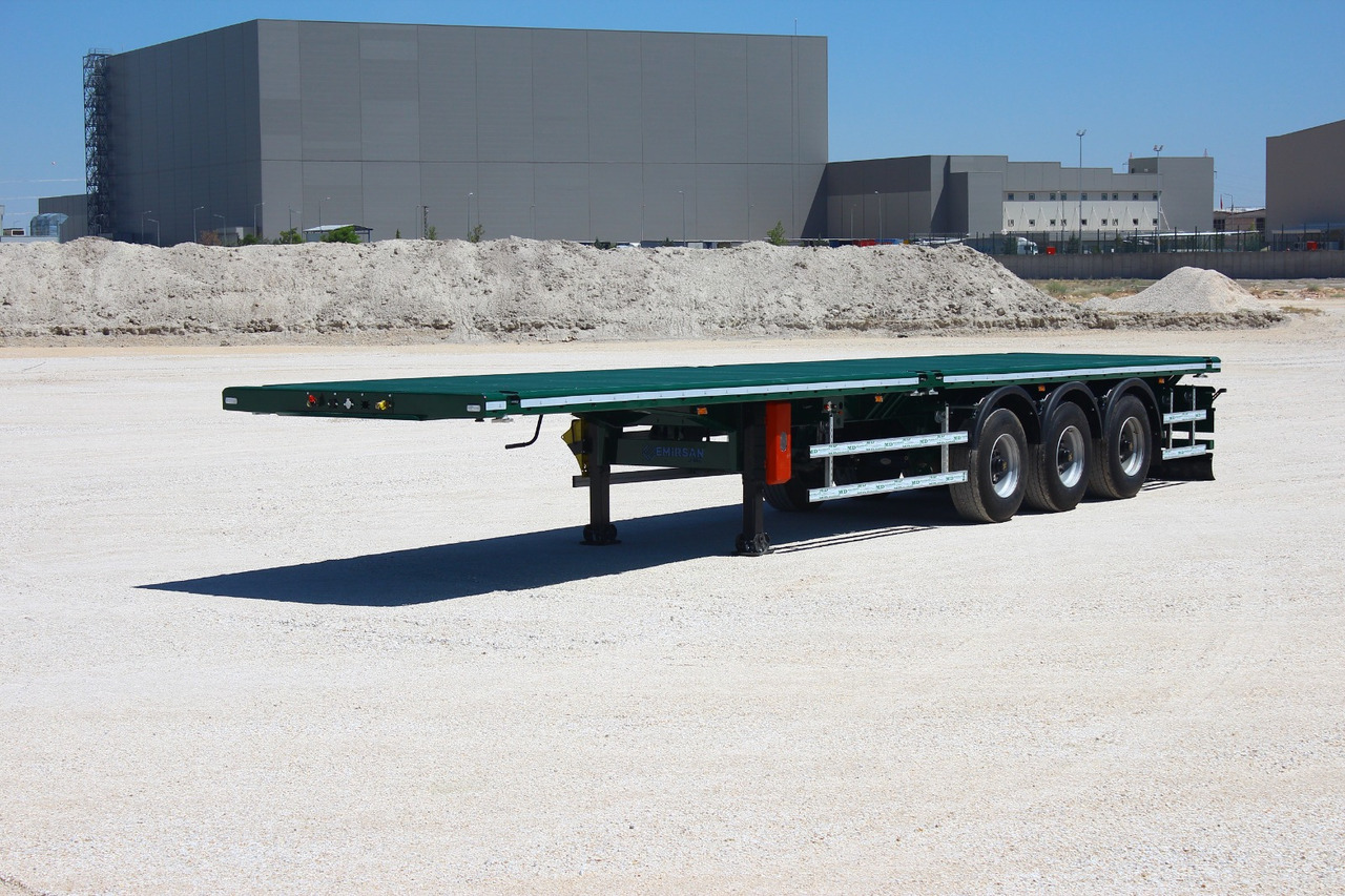 EMIRSAN Immediate Delivery From Stock 13.60 METER FLATBED - Semi-remorque plateau: photos 1 EMIRSAN Immediate Delivery From Stock 13.60 METER FLATBED - Semi-remorque plateau: photos 1