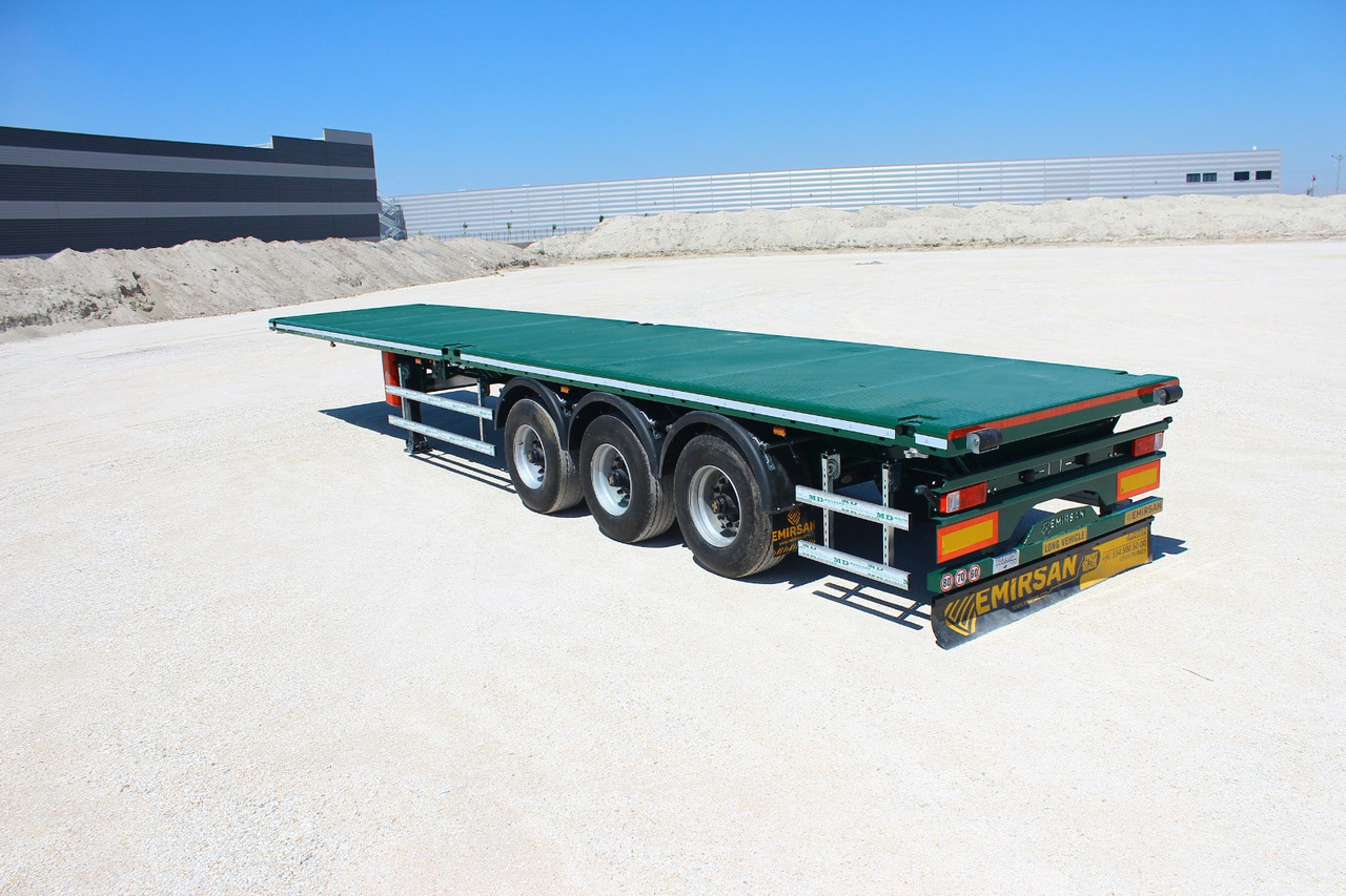 EMIRSAN Immediate Delivery From Stock 13.60 METER FLATBED - Semi-remorque plateau: photos 2 EMIRSAN Immediate Delivery From Stock 13.60 METER FLATBED - Semi-remorque plateau: photos 2