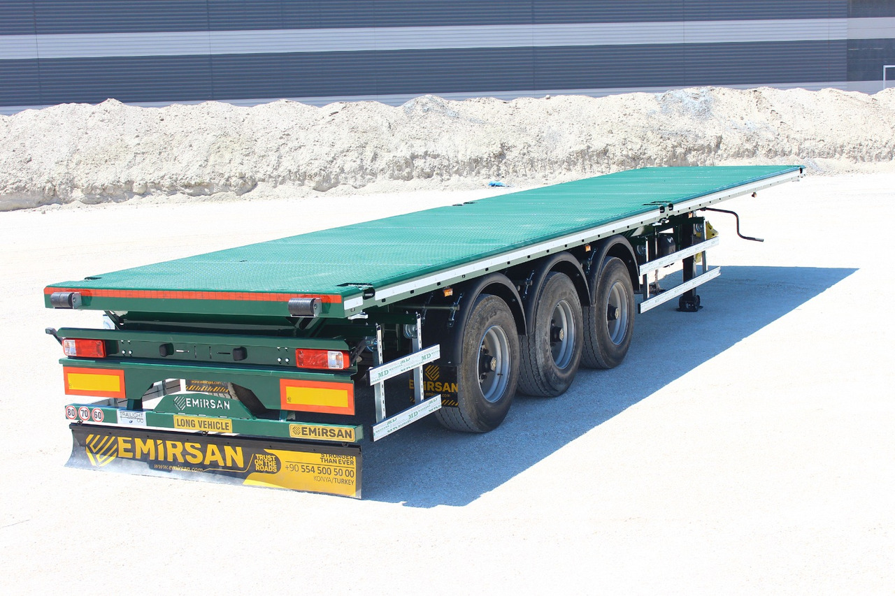 EMIRSAN Immediate Delivery From Stock 13.60 METER FLATBED - Semi-remorque plateau: photos 4 EMIRSAN Immediate Delivery From Stock 13.60 METER FLATBED - Semi-remorque plateau: photos 4