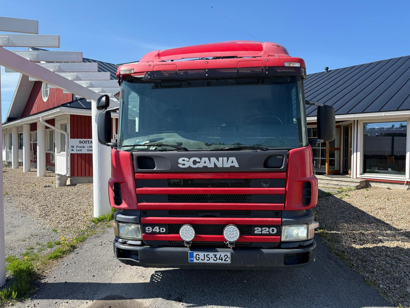 Scania P94D - Camion plateau, Camion grue: photos 2 Scania P94D - Camion plateau, Camion grue: photos 2