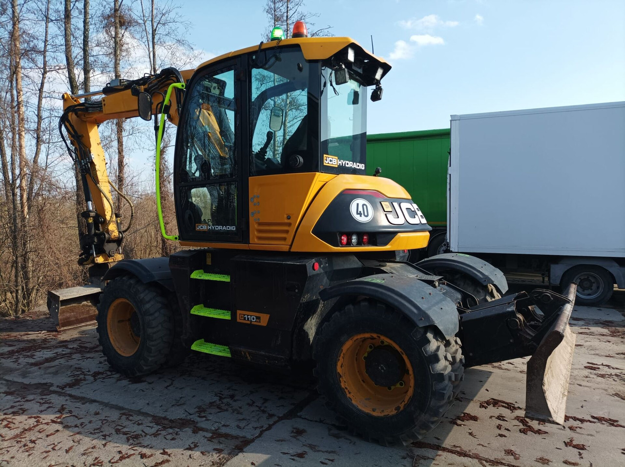 JCB HD110WT T4 - Pelle sur pneus: photos 1 JCB HD110WT T4 - Pelle sur pneus: photos 1