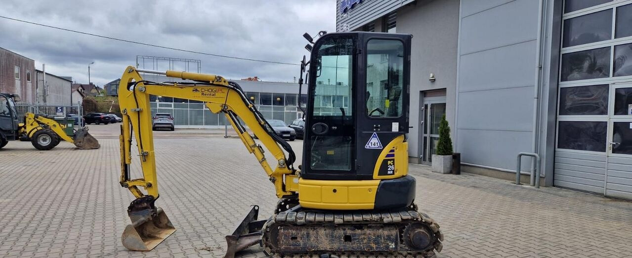 Komatsu PC26MR-3 - Mini pelle: photos 2 Komatsu PC26MR-3 - Mini pelle: photos 2