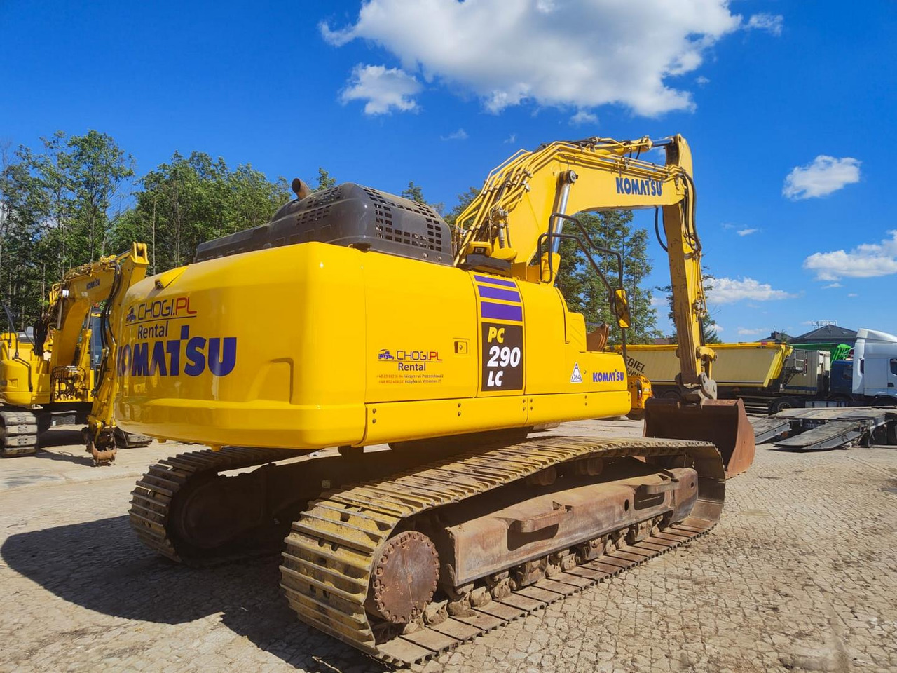 Komatsu PC290 - Pelle sur chenille: photos 5 Komatsu PC290 - Pelle sur chenille: photos 5