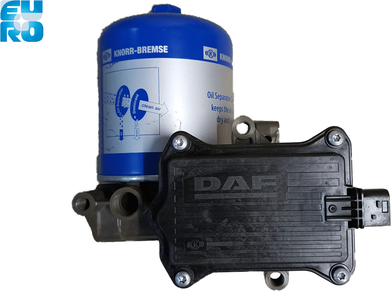 DAF CF XD XG XF106 AIRDRYER KNORR WITHOUT FOUR CIRCUIT SAFETY VALVE +DEPOSIT 2027747K - Filtre à air pour Camion: photos 1 DAF CF XD XG XF106 AIRDRYER KNORR WITHOUT FOUR CIRCUIT SAFETY VALVE +DEPOSIT 2027747K - Filtre à air pour Camion: photos 1