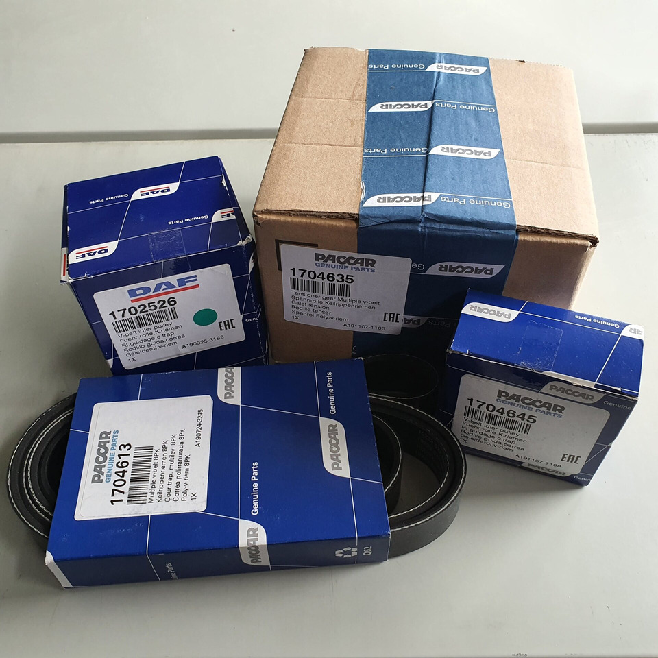 DAF Spanrol plus poly-V-riemset 8PK 1706837 - Tendeur de courroie pour Camion: photos 1 DAF Spanrol plus poly-V-riemset 8PK 1706837 - Tendeur de courroie pour Camion: photos 1
