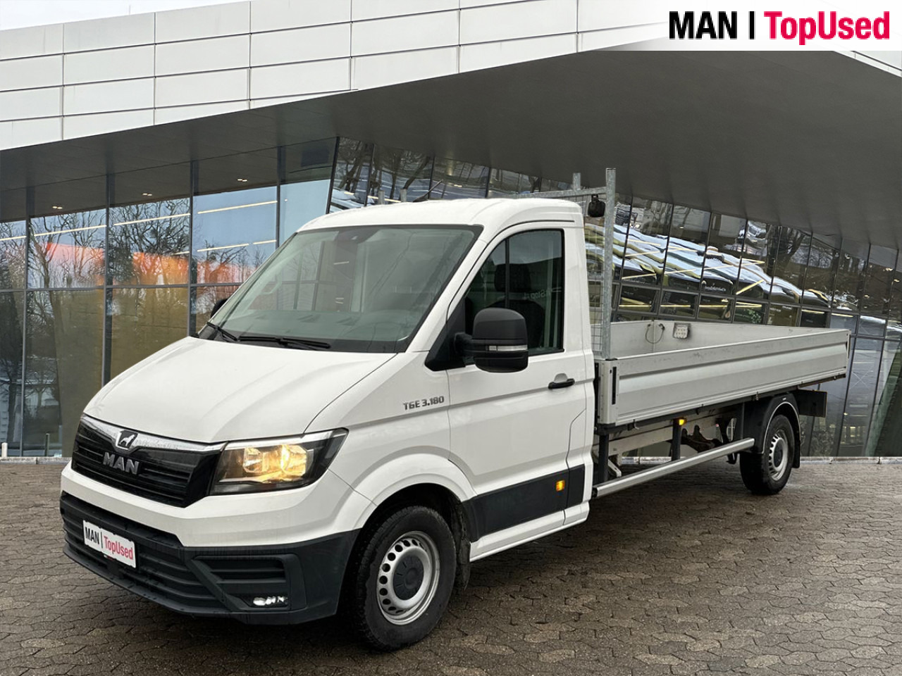 MAN TGE 3.180 4X2F SB - Fourgon plateau: photos 1 MAN TGE 3.180 4X2F SB - Fourgon plateau: photos 1