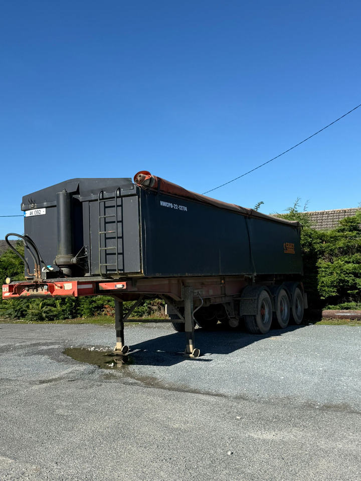 2004 Dennison Tri-axle Bulk Tipping Trailer - Semi-remorque benne: photos 1 2004 Dennison Tri-axle Bulk Tipping Trailer - Semi-remorque benne: photos 1