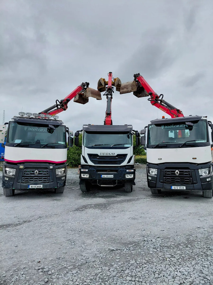 2015 Renault C 380 Grab Tipper 8×4 - Camion benne, Camion grue: photos 1 2015 Renault C 380 Grab Tipper 8×4 - Camion benne, Camion grue: photos 1