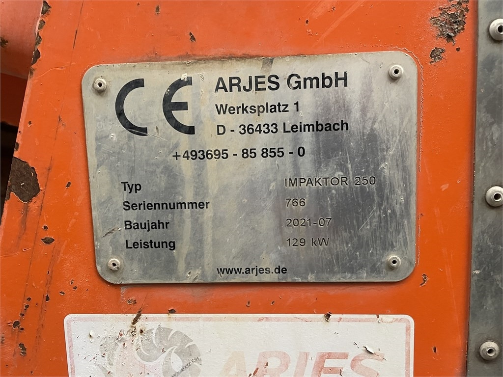 Arjes Impaktor 250 - Concasseur mobile: photos 2 Arjes Impaktor 250 - Concasseur mobile: photos 2