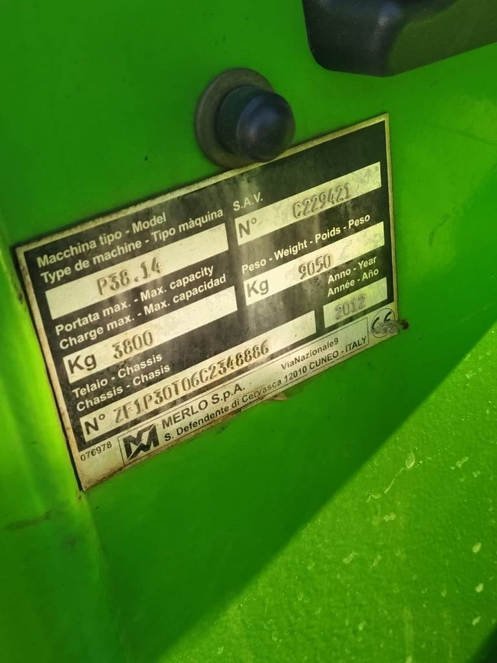 Merlo 38.14 - Chariot télescopique: photos 4 Merlo 38.14 - Chariot télescopique: photos 4