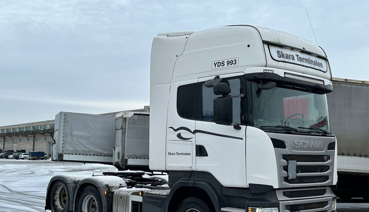 Scania R450 6x2 boogie, hydraulic - Tracteur routier: photos 1 Scania R450 6x2 boogie, hydraulic - Tracteur routier: photos 1