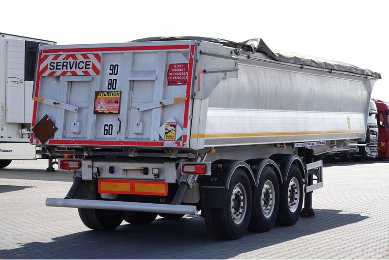 Benalu WYWROTKA 27 m3 / ALUMINIOWA / HYDRAULICZNA KLAPA / 2 OSIE PODNOS - Semi-remorque benne: photos 4 Benalu WYWROTKA 27 m3 / ALUMINIOWA / HYDRAULICZNA KLAPA / 2 OSIE PODNOS - Semi-remorque benne: photos 4