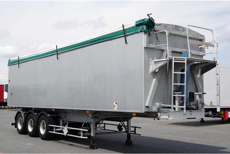 Benalu WYWROTKA 57 m3 / OŚ PODNOSZONA / SPROWADZONA / MAŁO UŻYWANA / S - Semi-remorque benne: photos 1 Benalu WYWROTKA 57 m3 / OŚ PODNOSZONA / SPROWADZONA / MAŁO UŻYWANA / S - Semi-remorque benne: photos 1