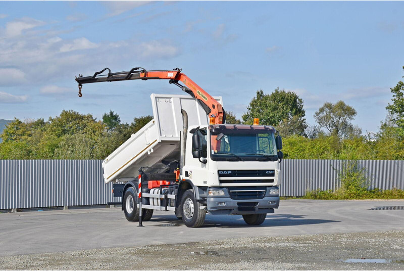 DAF CF 75.310 Kipper 4,30 m* KRAN * TOPZUSTAND - Camion benne: photos 2 DAF CF 75.310 Kipper 4,30 m* KRAN * TOPZUSTAND - Camion benne: photos 2