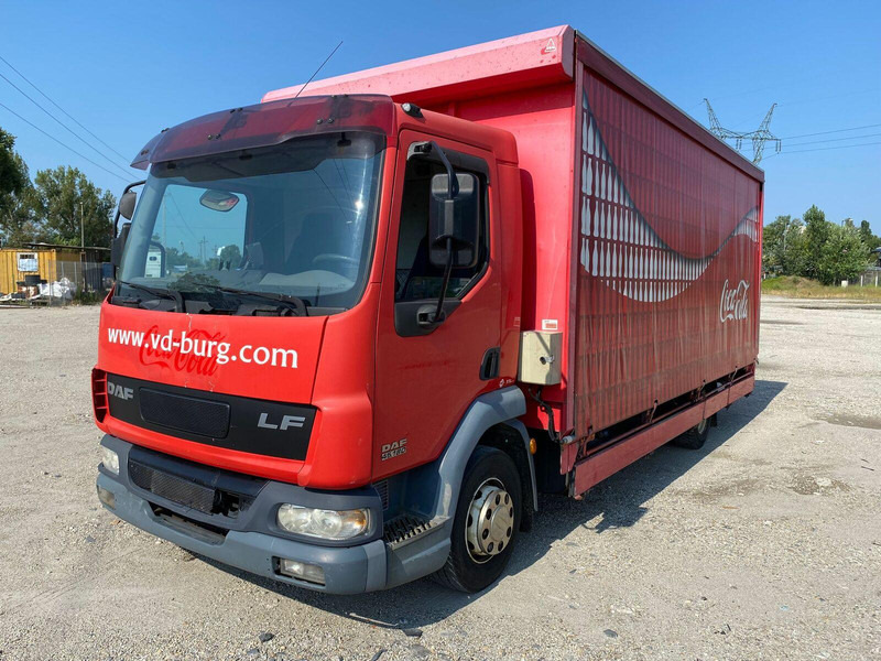 DAF LF 45.180 Pritsche + Plane - Camion fourgon: photos 1 DAF LF 45.180 Pritsche + Plane - Camion fourgon: photos 1